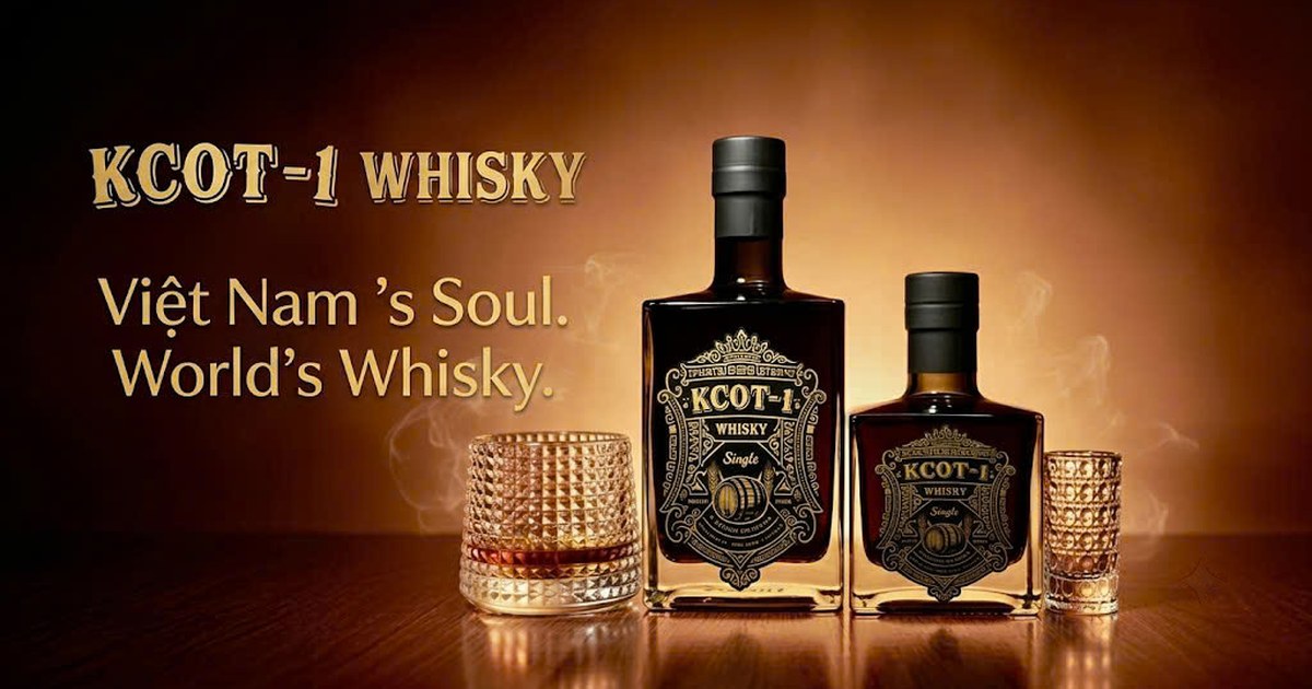 KCOT-1 Whisky - Vietnam's Soul. World's Whisky.